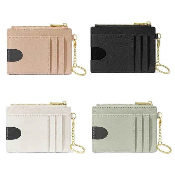 Unisex Keychain Wallet  Credit Card Holder