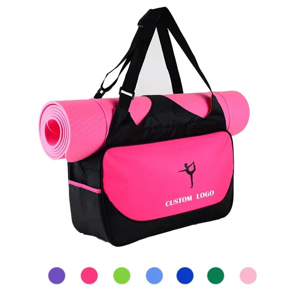 Yoga Shoulder Bag with Mat Holder