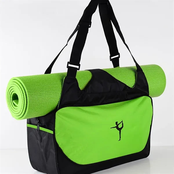 Yoga Shoulder Bag with Mat Holder