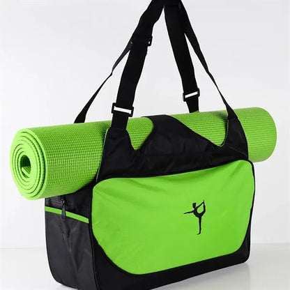 Yoga Shoulder Bag with Mat Holder
