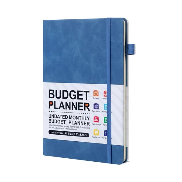 A5 Leather Journal Notebook - 160 Pages