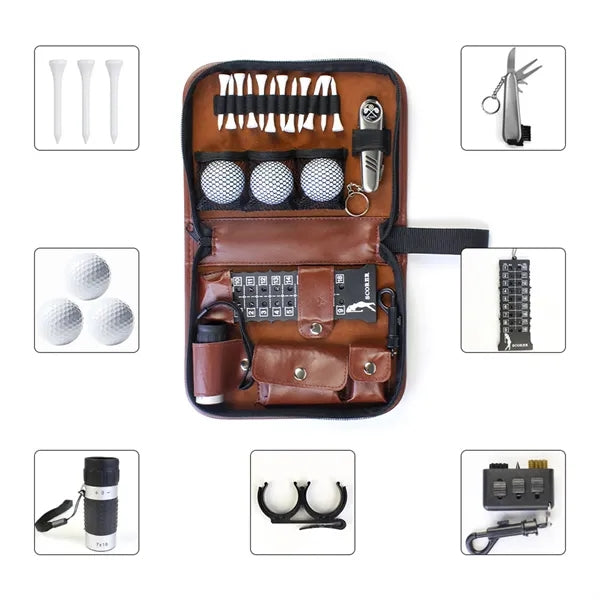 Golf Gifts Set with Hi-End Case and Accessories