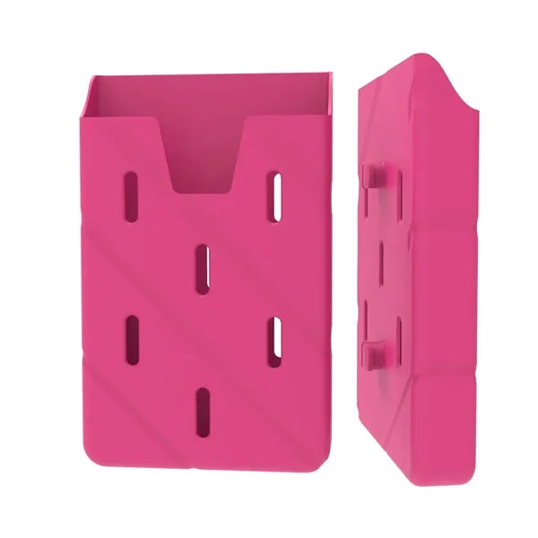 Soft Silicone Phone Holder For EVA Beach Bag With Hole