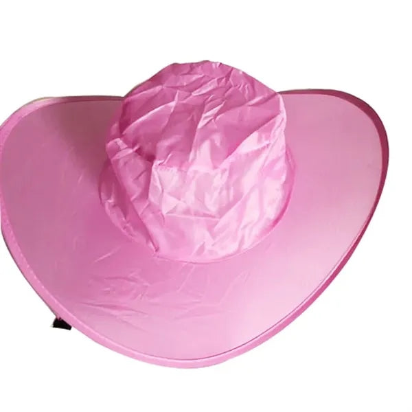 Custom Polyester Foldable Cowboy Hat In Pouch