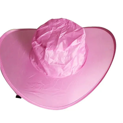 Custom Polyester Foldable Cowboy Hat In Pouch