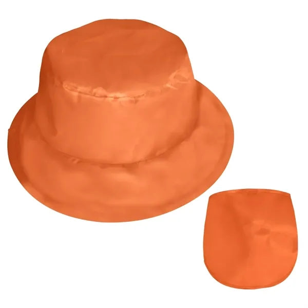 Collapsible Fisherman Hat With Pouch