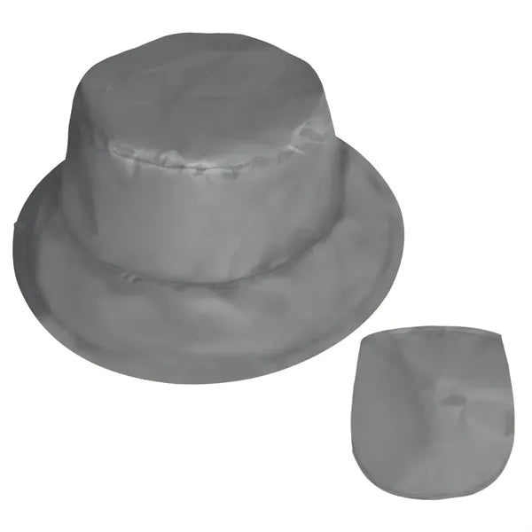 Collapsible Fisherman Hat With Pouch