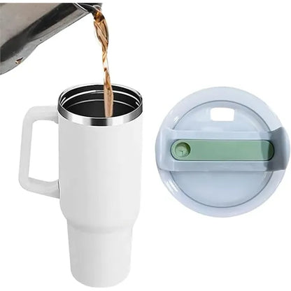 40Oz Stainless Steel Vacuum Insulated Tumbler with Lid Straw