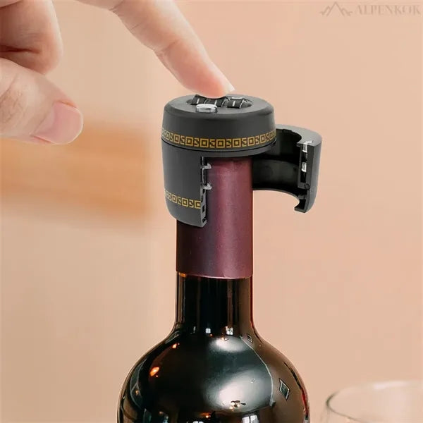 Combination Lock for Wine and Liquor Bottle