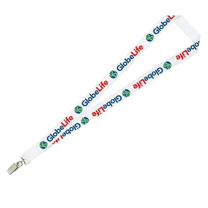 3/4" Import Air Ship Recycled RPET Silkscreen Lanyard