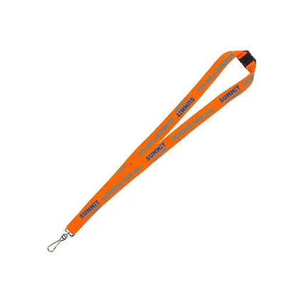 3/4" Import Air Ship Recycled RPET Silkscreen Lanyard
