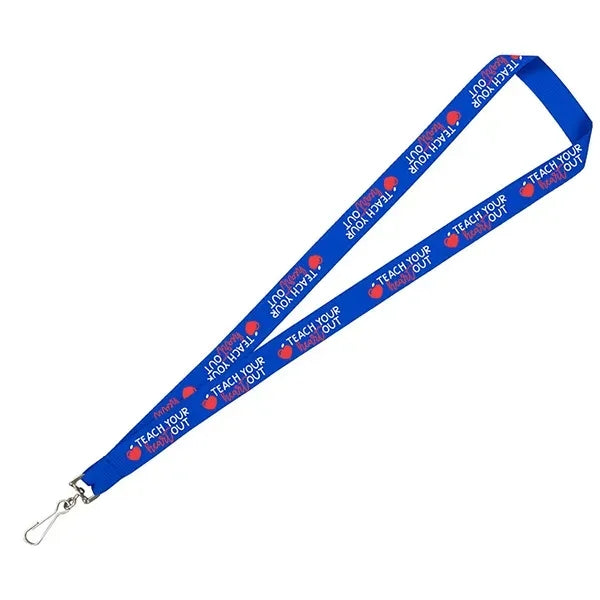 3/4" Import Air Ship Recycled RPET Silkscreen Lanyard