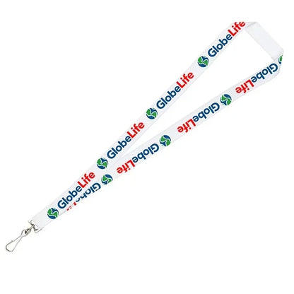 3/4" Import Air Ship Recycled RPET Silkscreen Lanyard