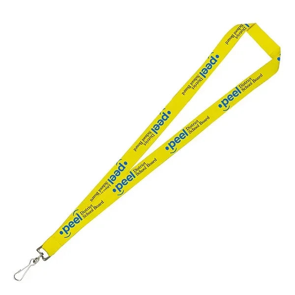 3/4" Import Air Ship Recycled RPET Silkscreen Lanyard