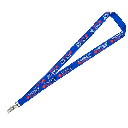 3/4" Import Air Ship Recycled RPET Silkscreen Lanyard