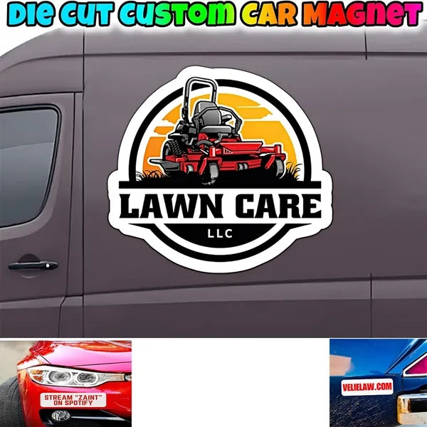 Custom Car Magnet Sign