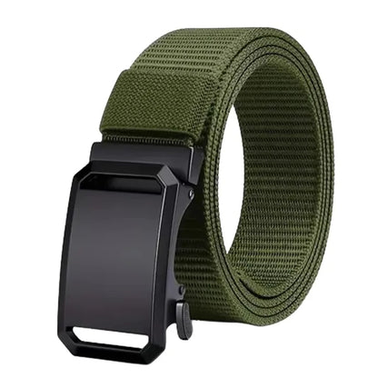 Men's Belt with Automatic Buckle