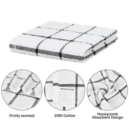 100% Cotton Highly Absorbent Super Soft Kitchen Towel