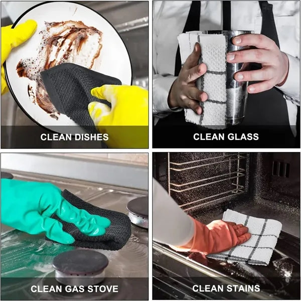 100% Cotton Highly Absorbent Super Soft Kitchen Towel
