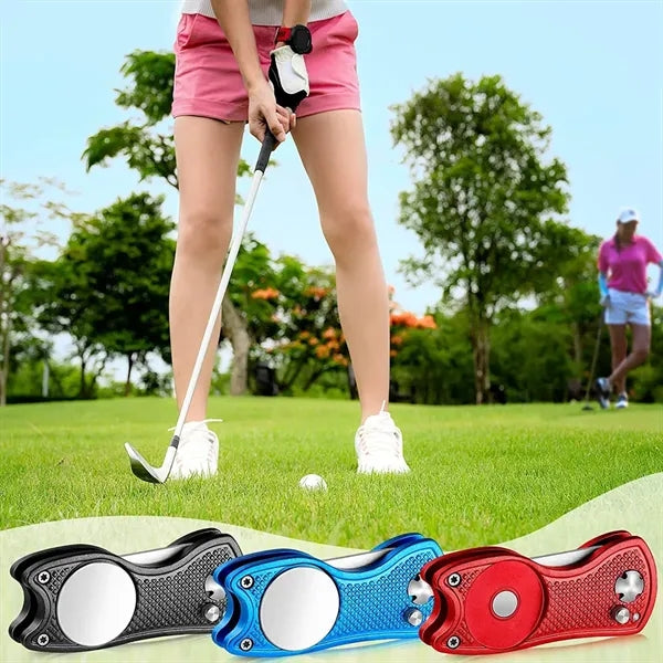 Stainless Steel Foldable Golf Divot Tool