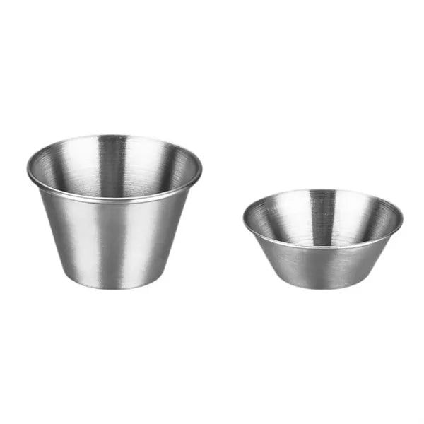Stainless Steel Sauce and Dip Cups