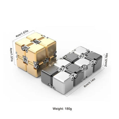 Aluminum Infinite Stress Relief Cube