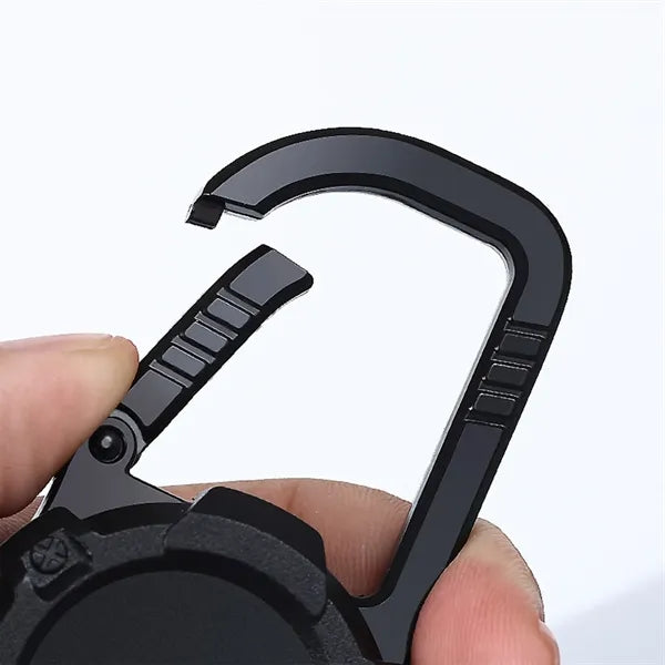 Retractable Magnetic Carabiner Keychain Clip
