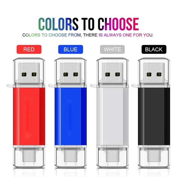 Dual Interface USB C Flash Drive