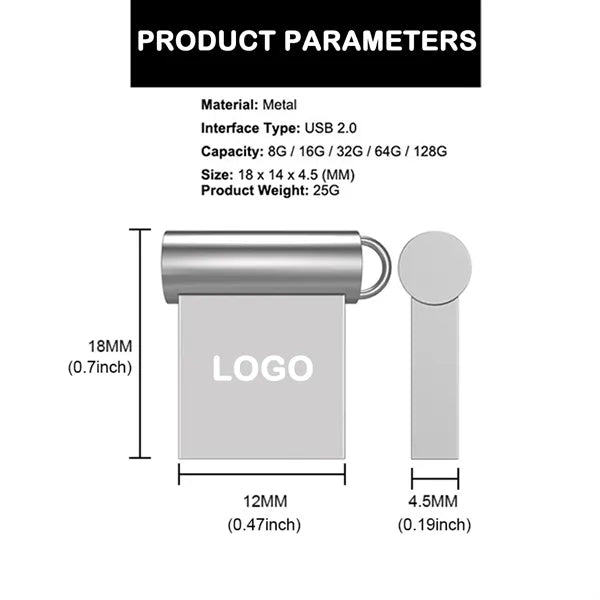 Metal USB 2.0 Flash Drive