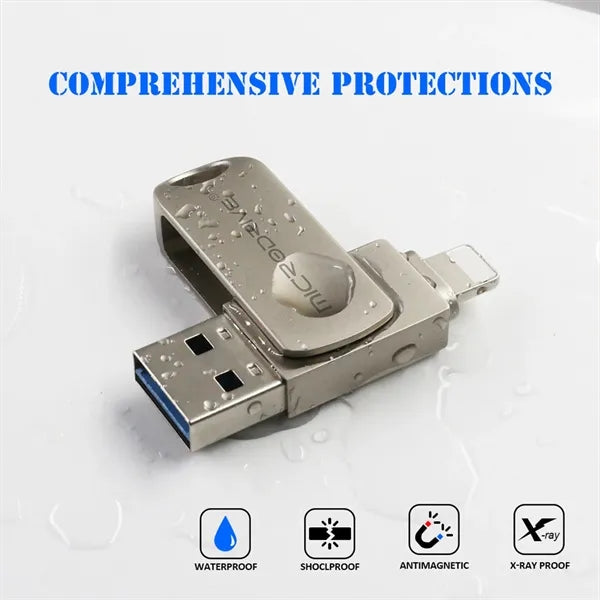 Dual Interface Metal USB 3.0 Flash Drive
