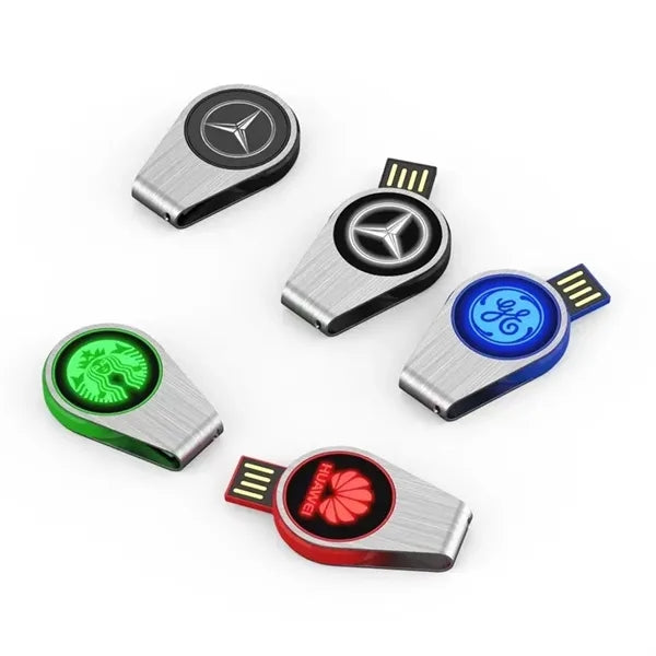 Light Up Round Swivel Drive