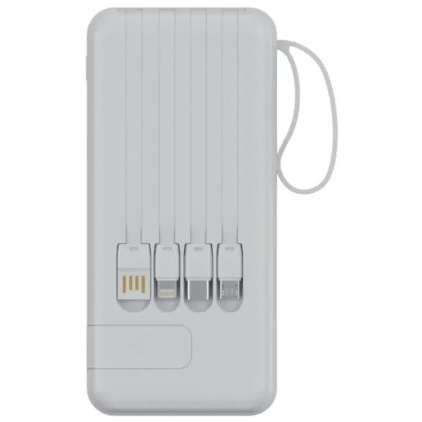 LED Display 8000 mAh Power Bank with Flashlight
