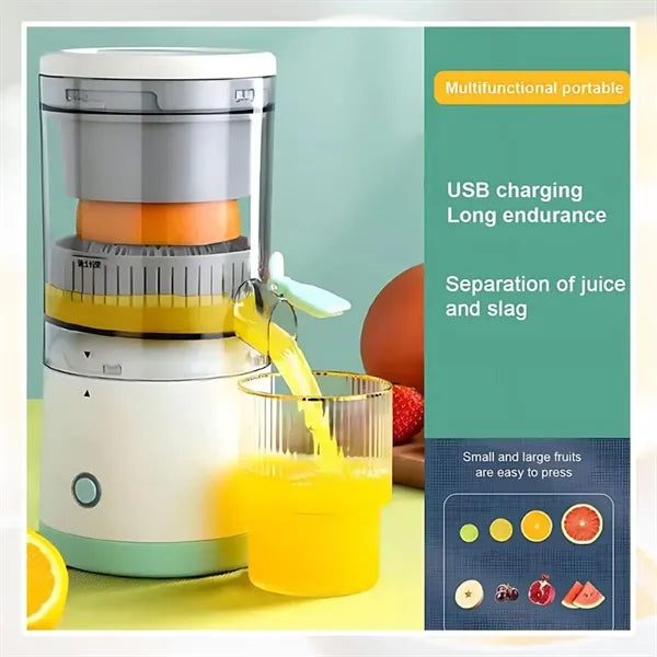 Portable Citrus Juicer With Usb Charging