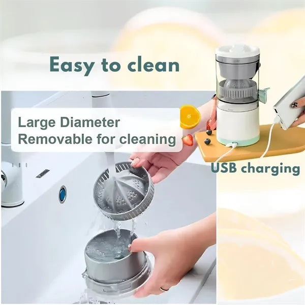 Portable Citrus Juicer With Usb Charging