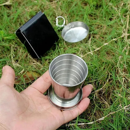 Stainless Steel Folding Cup