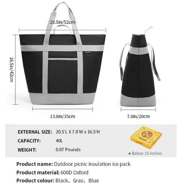 Large Insulated Cooler Bag