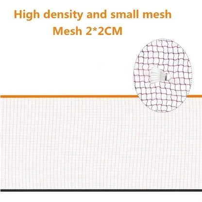 Portable Adjustable Height Badminton Net Set