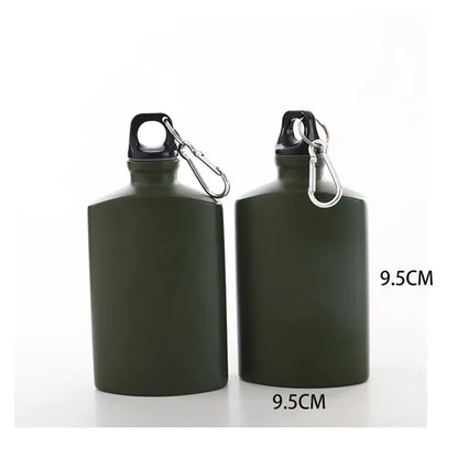 Outdoor Flat Kettle Carry Camping With Hook Sports
