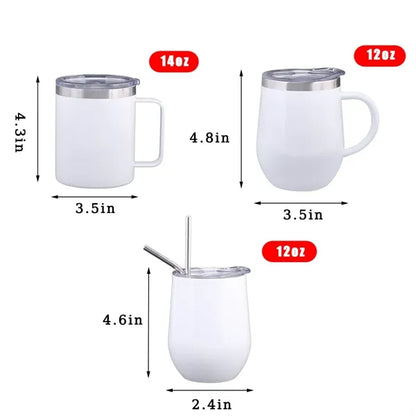 Customizable Stainless Steel Tumbler