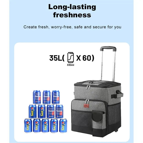 Collapsible Cooler On Wheels