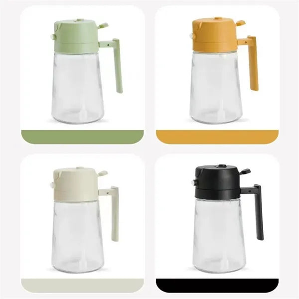 2-In-1 Olive Oil Dispenser Bottle And Sprayer