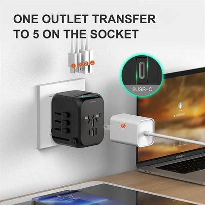 European To American Multi Port Conversion Socket