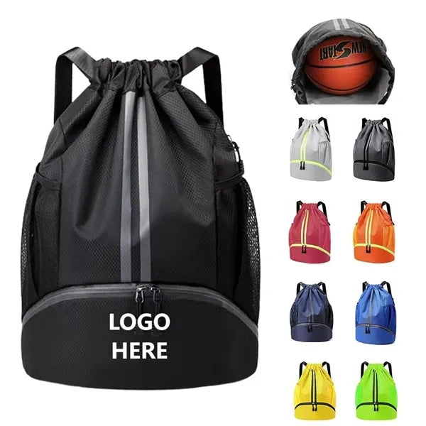 Sports Swim Gym Drawstring Backpack
