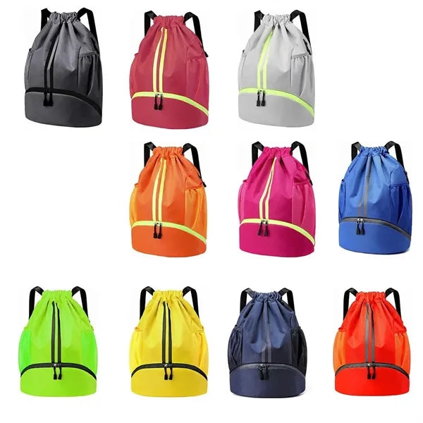 Sports Swim Gym Drawstring Backpack