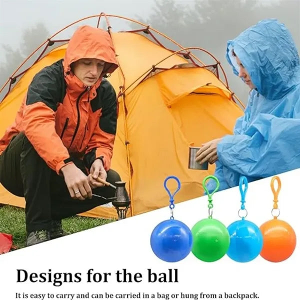Disposable Emergency Rain Ponchos