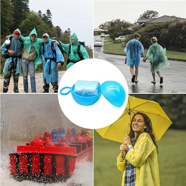 Disposable Emergency Rain Ponchos