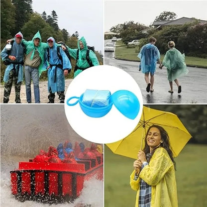 Disposable Emergency Rain Ponchos