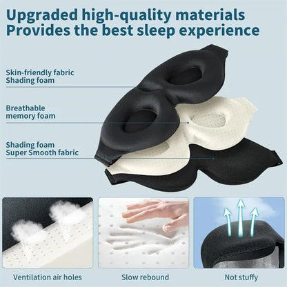 3D Light Blocking Sleeping Eye Mask