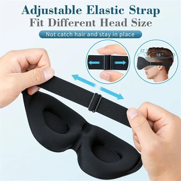 3D Light Blocking Sleeping Eye Mask