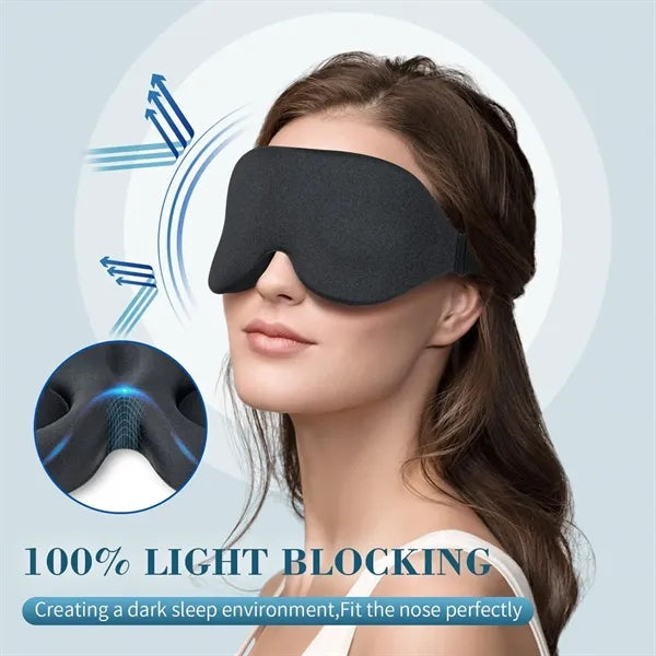 3D Light Blocking Sleeping Eye Mask